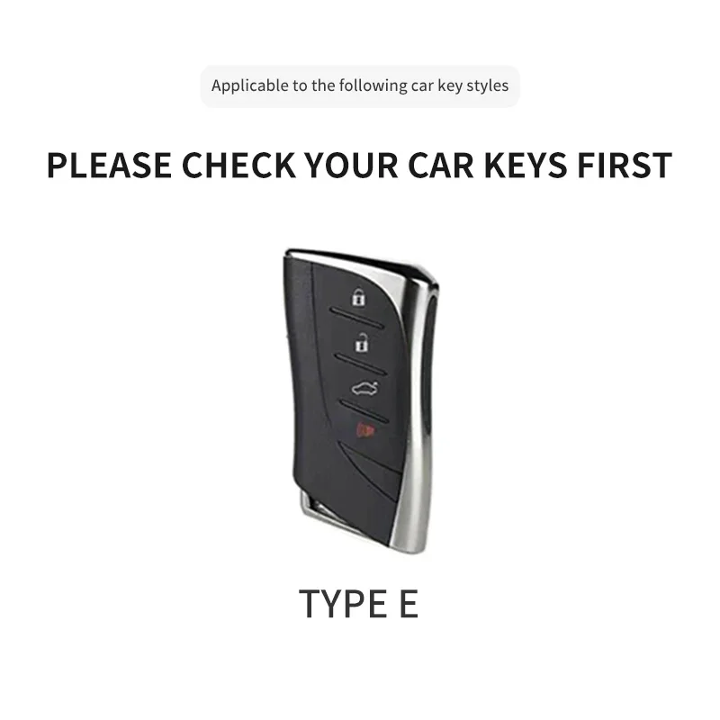 For Lexus UX ES UX200 UX250h ES200 ES300h ES350 US200 US260h PU Leather Car Remote Key Case Fashion Trend Protector Accessories