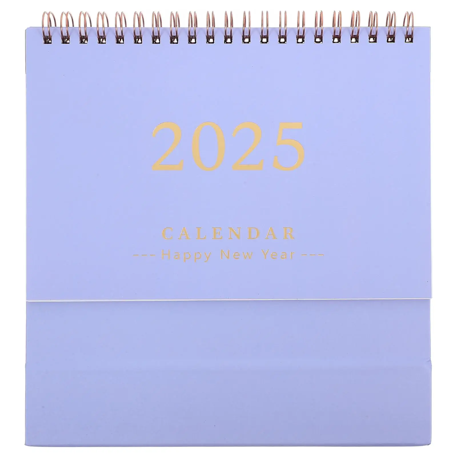 

English Version Desk Calendar Lightweight Portable Long Lasting Fade Resistant Decorative Month Calendar Table Top Display