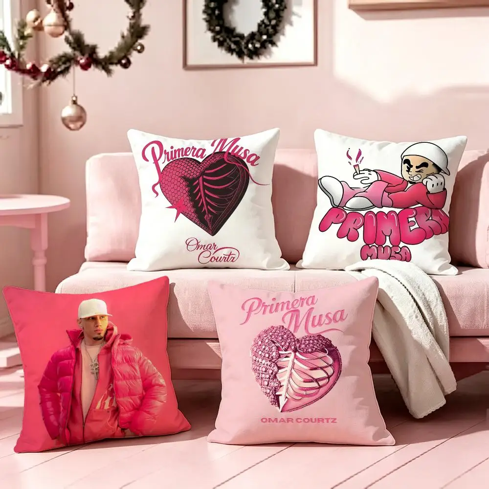 Singer Omar CourtzS Cushion Cover Pillow Short Plush Pillow Cute Simple Style For Living Room Bedroom Birthday Gift