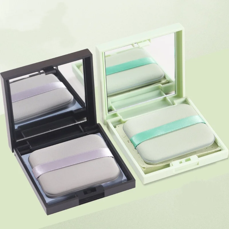 100 قطعة/المجموعة الخيزران الفحم زيت الوجه امتصاص ورقة مع مرآة و ماكياج نفخة المحمولة الوجه منعش الرعاية النفط التحكم أداة كيت