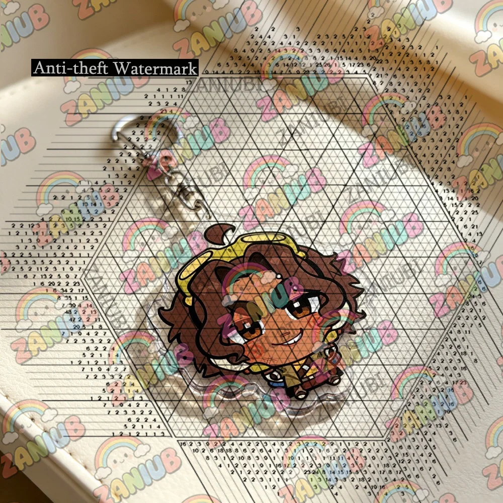 Hanzo Cassidy Juno Venture Overwatch Keychain Accessories Bag Game Keyrings Jewelry Manga Fans Gifts view 2