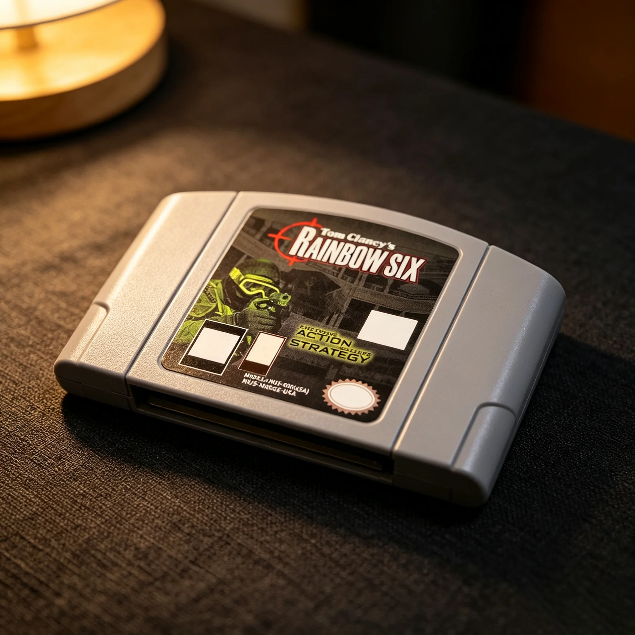 US Version 64 Bit Console Tom Clancy`s Rainbow Six N64 Video Games Cartridge Gifts Toys