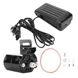 180W EU Plug Sewing Machine Motor Kit Household with Foot Pedal Control  10000r/min Set