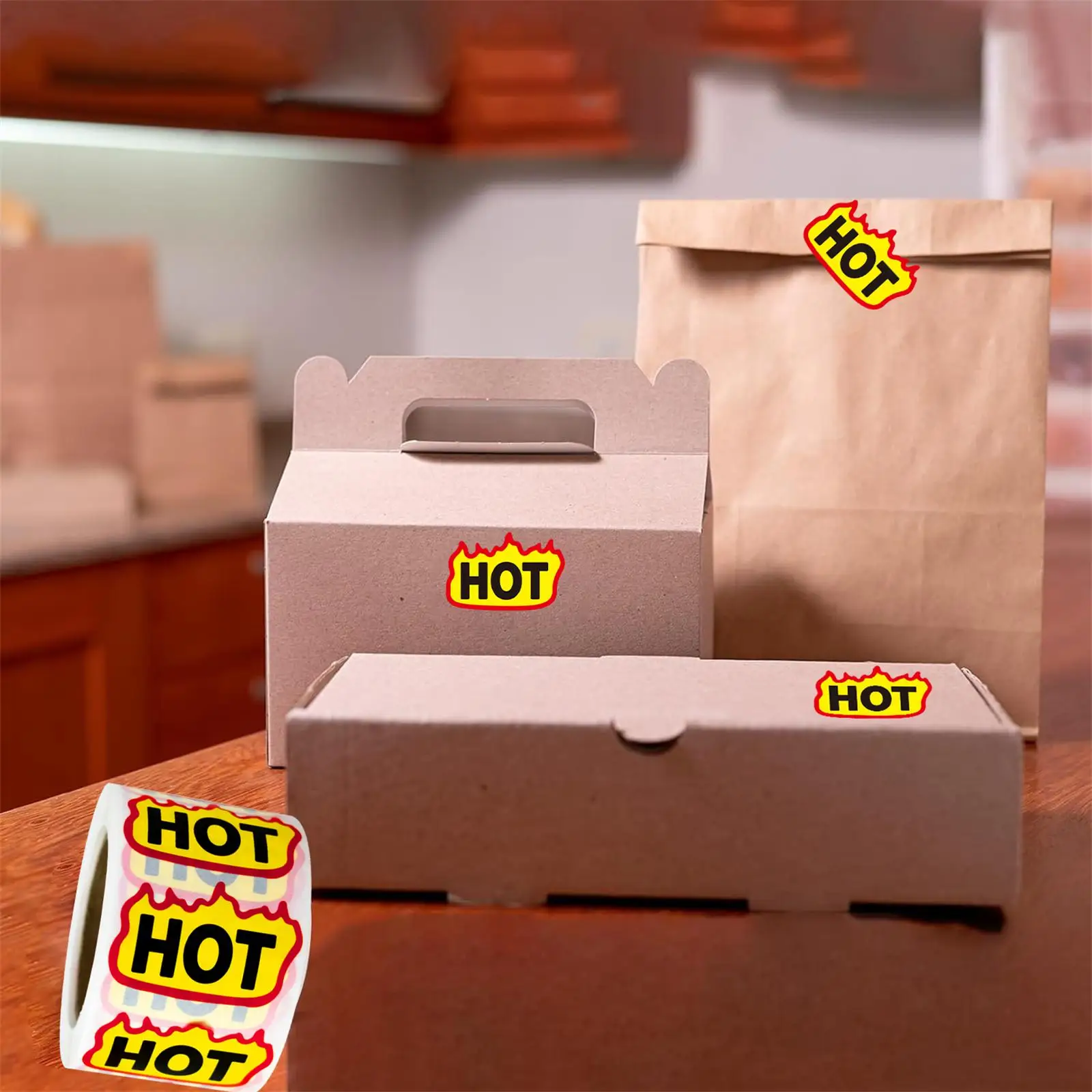500Pcs 1*1.5In/2.5*3.8Cm Irregular-Shaped Eye-Catching Hot-Selling Product Label Stickers, Hot-Selling Product Labels 
