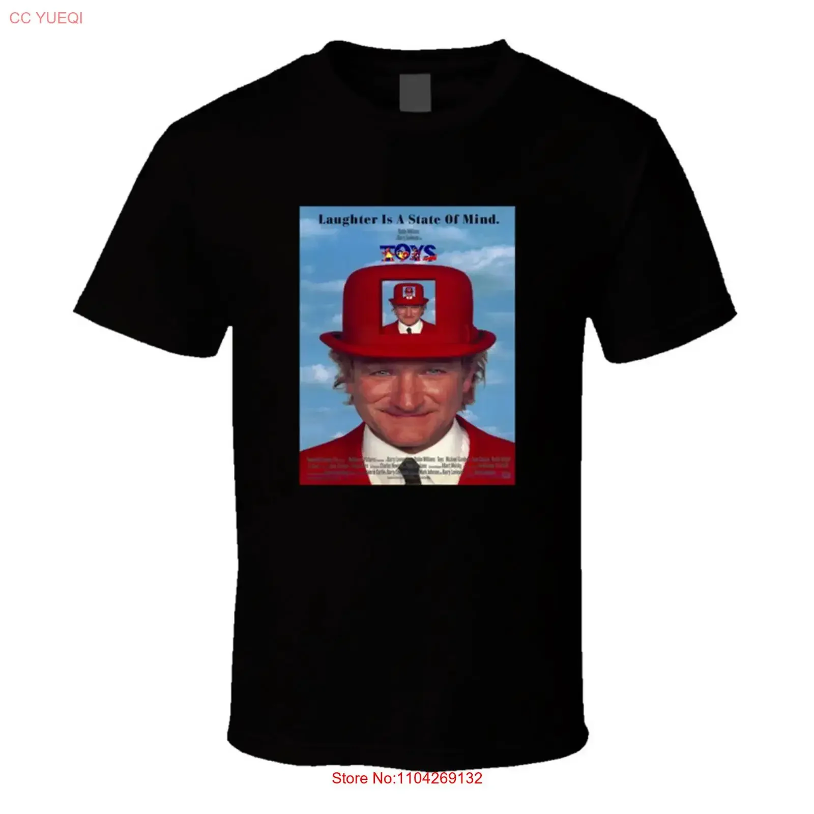 Toys Movie T Shirt 1992 Fantasy Comedy Film Robin Williams vintage Washed graphic streetwear Slightly Comfortable Stretched