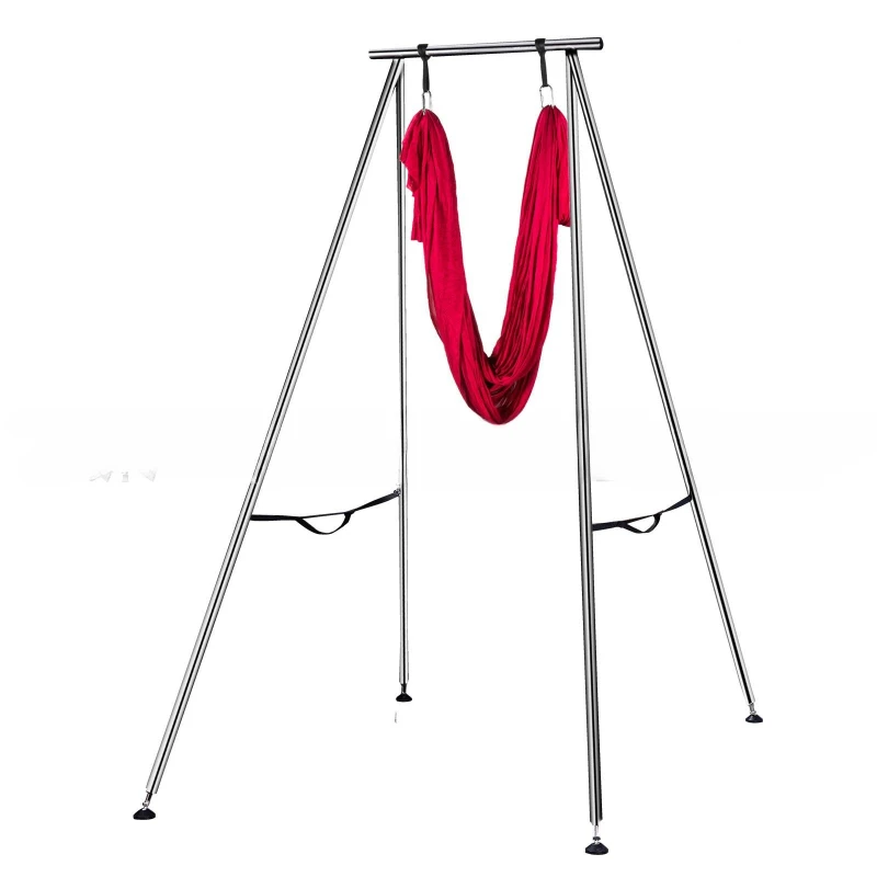 Portable aerial yoga training hammock bracket outdoor performance bracket satin dance acrobatics