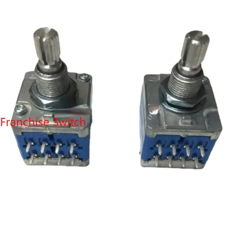 

8-pin Potentiometer Duplex Volume 20KA 50KA Shaft Length 15MM Spline