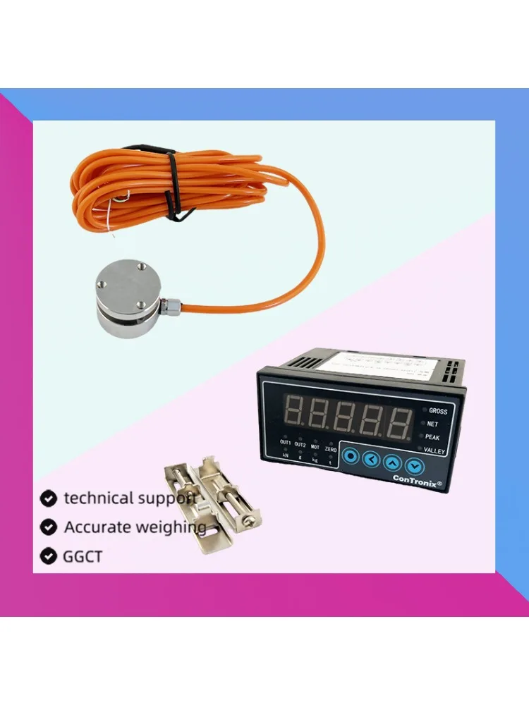 Capteur de cellule de charge capteur de poids à membrane planaire et Instrument d'affichage 10KG 20KG 50KG 100KG 200KG pour l'éducation Science technologie