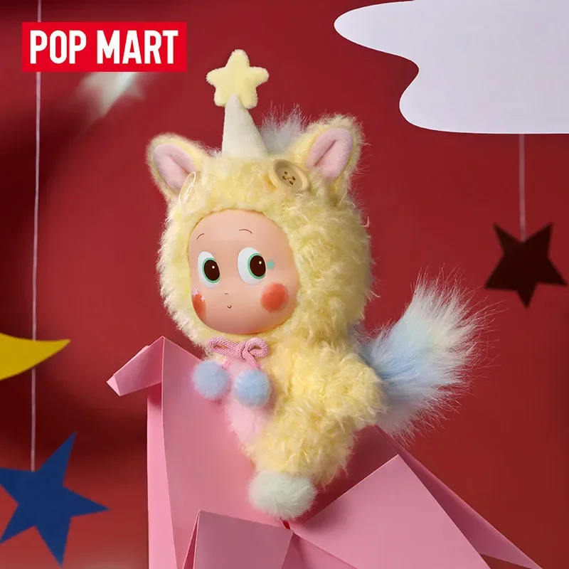 

POP MART Have A Good Run Series Виниловый плюшевый кулон Слепая коробка Mystery Box Toys Kawaii Украшения Статуэтки Домашний декор Настольный компьютер