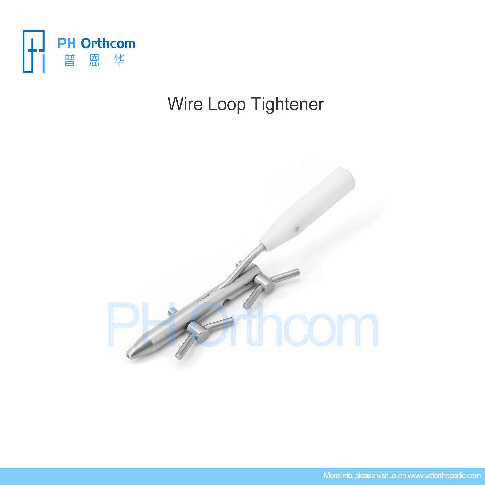 Wire Loop Tightener Veterinary Orthopedic Instrumentation for Pet Care Medical Devices and Tools