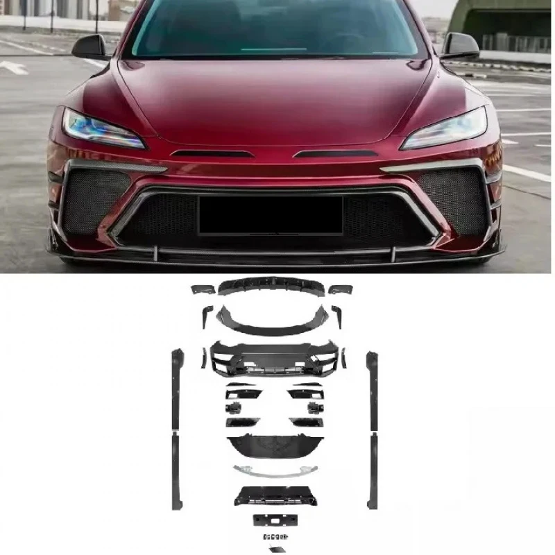 Bestseller Peormance Bodykit for Model 3 2017-2023 Model 3 Star Type Car Bumpers 3