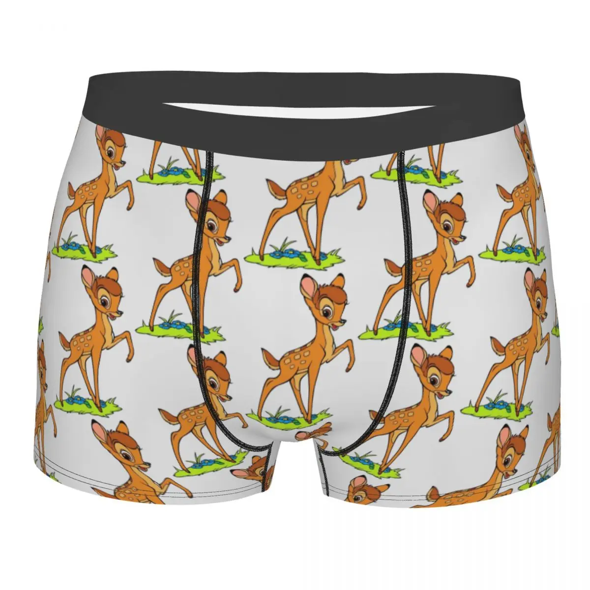 

Custom Bambi Cartoon Boxers Shorts Men's Briefs Underwear Fashion Underpants