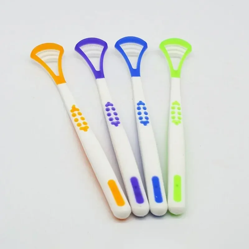 1/4Pcs Tongue Scraper, Tongue Coating Cleaner, Tongue Scraper To Eliminate Bad Breath, Thick and White Tongue Coating, Oral Care
