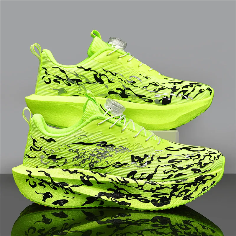 

Мужские кроссовки для бега, осень 2023, новые высококачественные дышащие сетчатые противоскользящие амортизирующие уличные теннисные туфли для фитнеса и тренировок, мужские