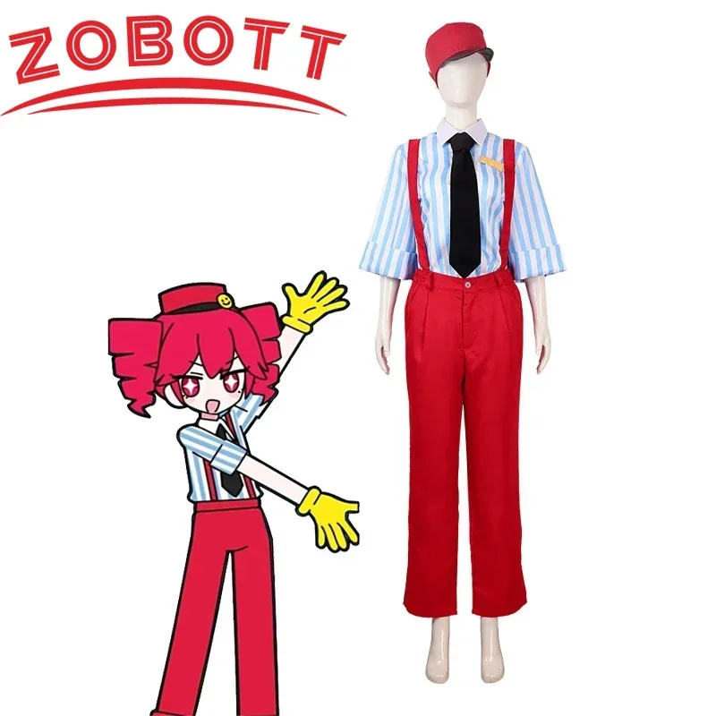 Costume de cosplay Kasane Teto, perruque Kasane Teto, ensemble de costumes de jeu de rôle anime Kasane Teto