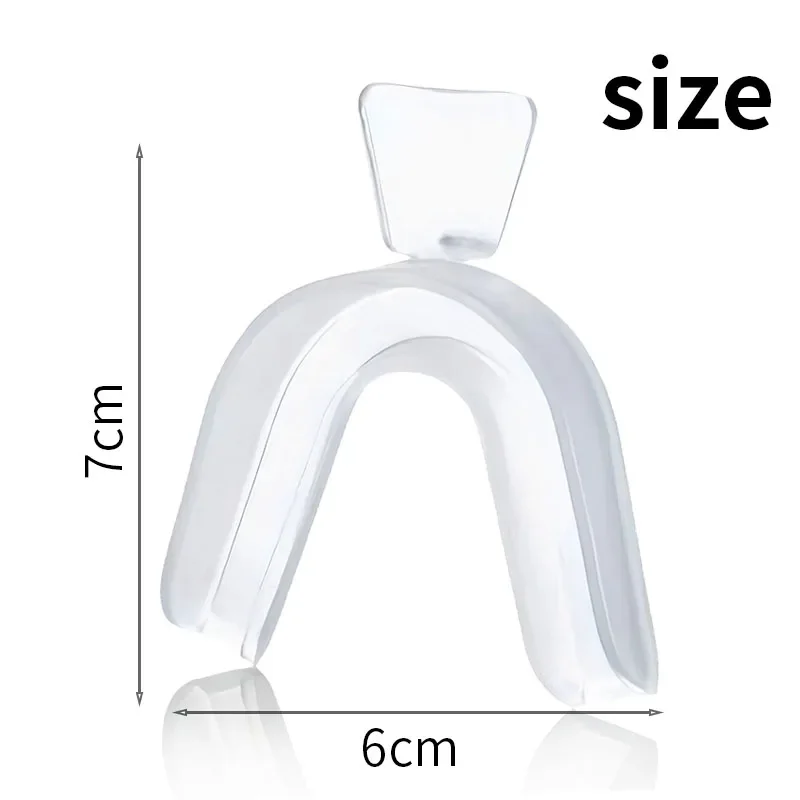 20Pcs Transparent Moldable Mouth Guard for Teeth Grinding Clenching, Night Guard Gum Shield Mouth Trays for Bruxism Relief