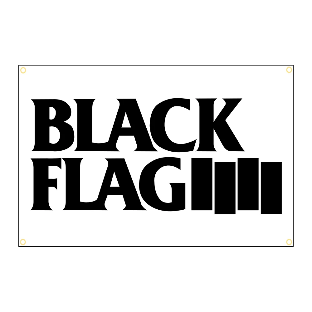 3Jflag  90x150cm Black Flag Everything Music Band Heavy Metal Pop Ainger Rock Interior Decoration Banner Tapestry