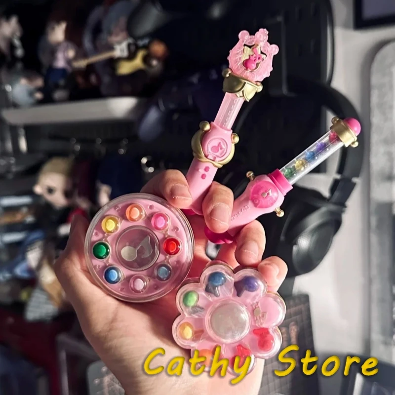 Varita mágica Original de Little Witch Doremi Bulong, dispositivo transformador brillante, decoración periférica de animé, colección de juguetes, regalos, en Stock