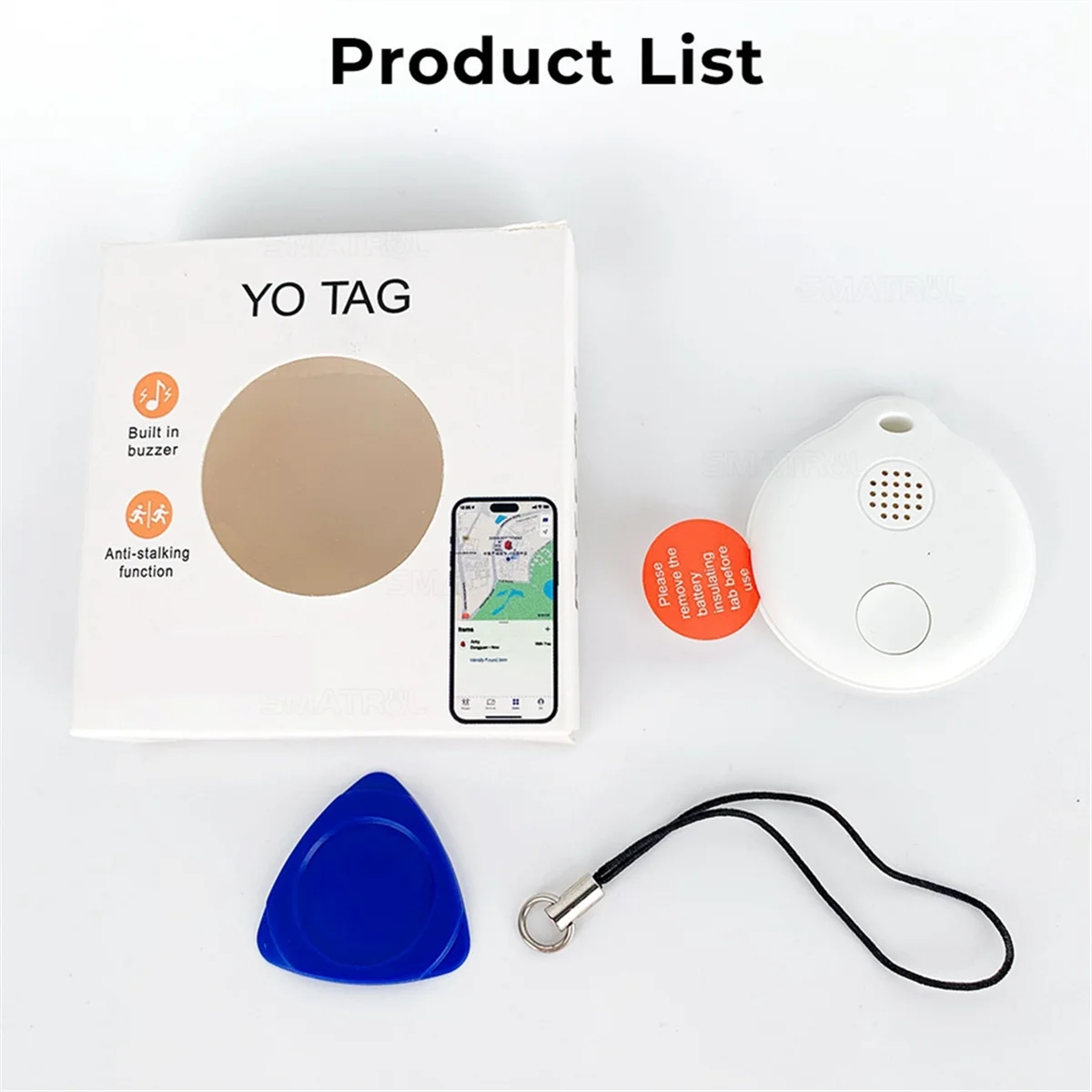 POP-lSmart 紛失防止トラッカー Ios スマートトラッカーアラームミニタグキーチャイルドファインダーペットトラッカー位置 Bluetooth トラッカー