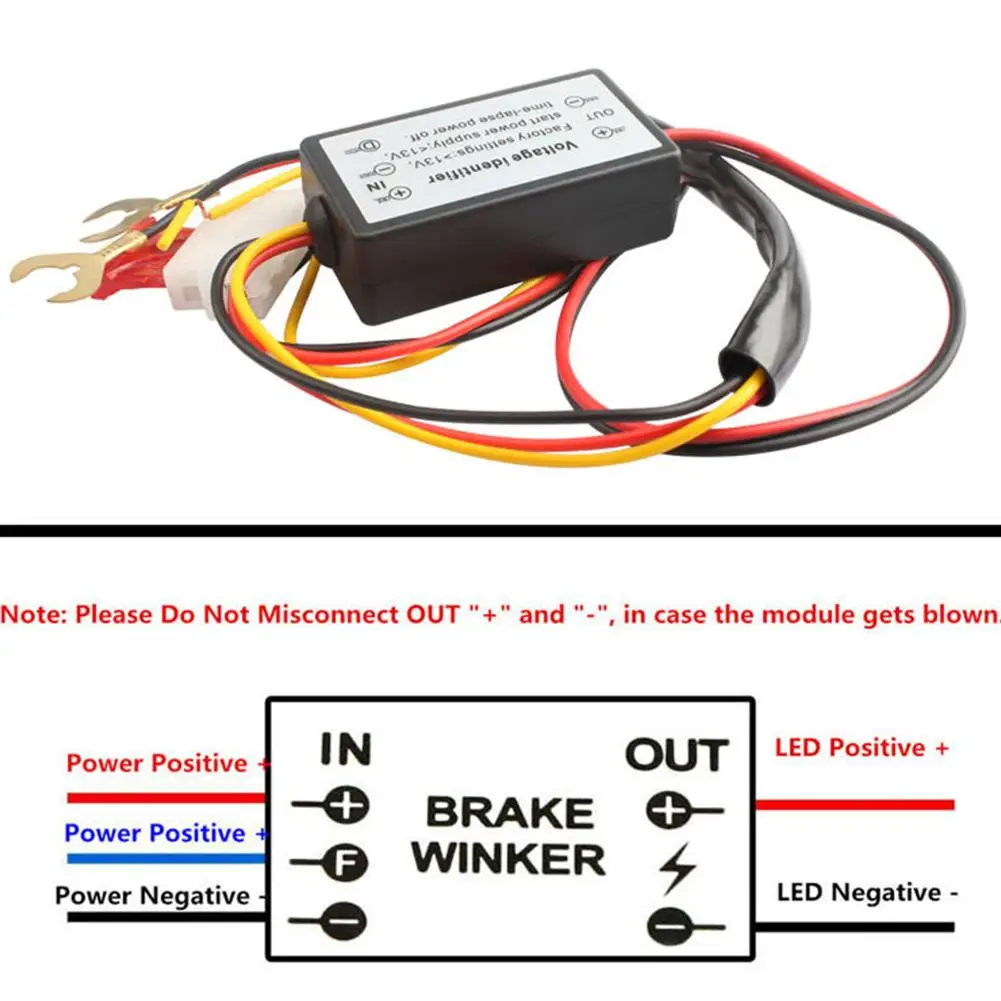 DRL Controller Auto Car LED Daytime Running Light Relay Harness Dimmer On/Off 12-18V Fog Light Controller Delay Light Delay Line
