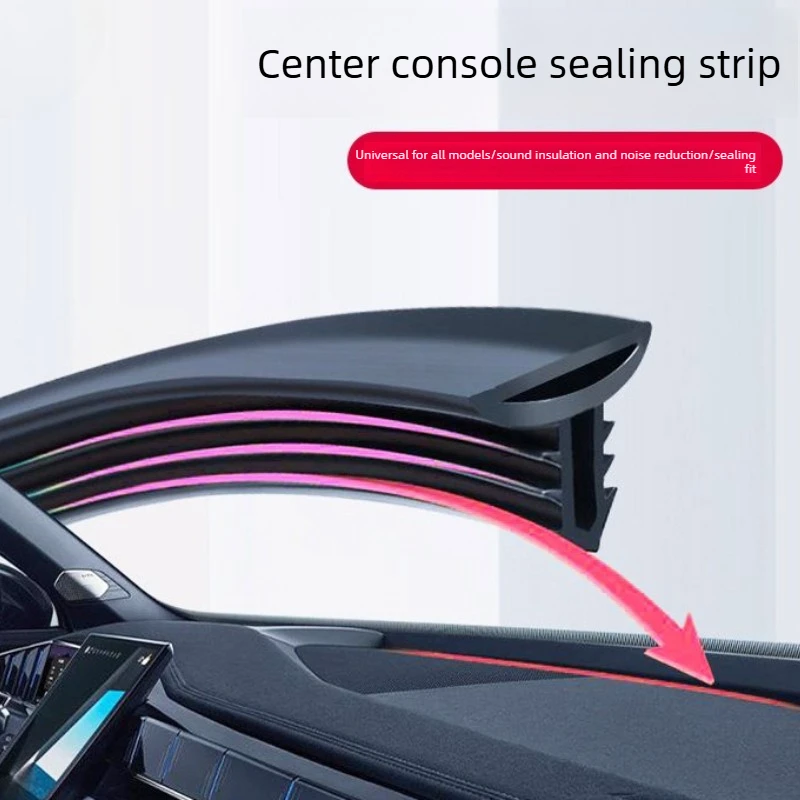 

Car center console sealing strip universal strip accessories front windshield noise reduction strip