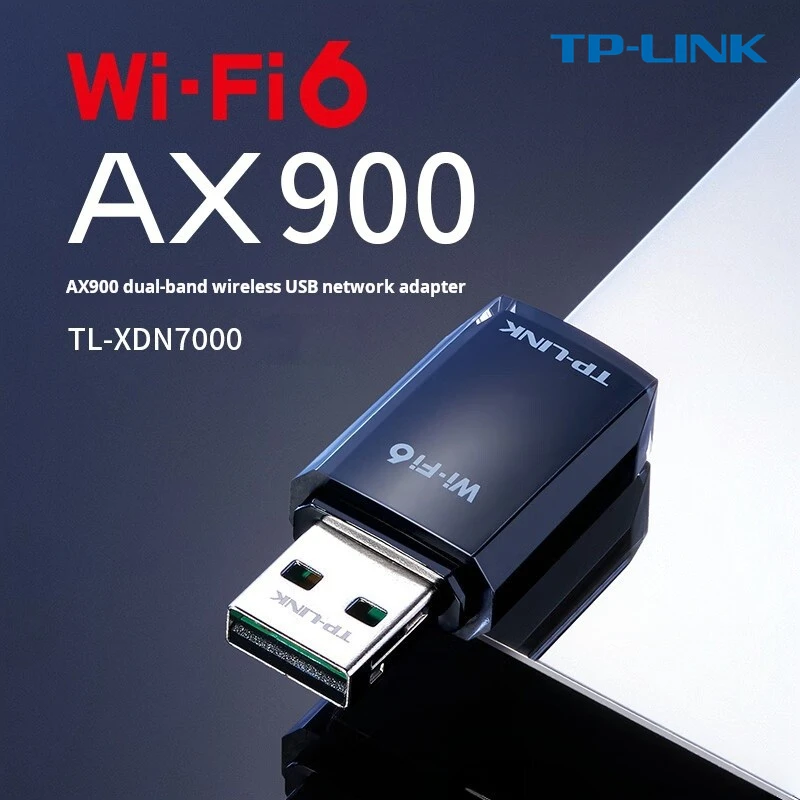 

TP-LINK WIFI 6 Dual-band Wireless USB Network Card Compatible with Windows 7 (32-bit) / 10 (32/64-bit) / 11 (64-bit) TL-XDN7000
