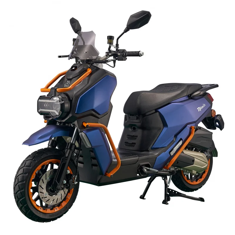 Customized 125CC Gas Scooter Top Speed 80 KM/H 114KG Motor CBS Disc ECU-BOSCH Fashionable Motorcycles EPA EEC Certified