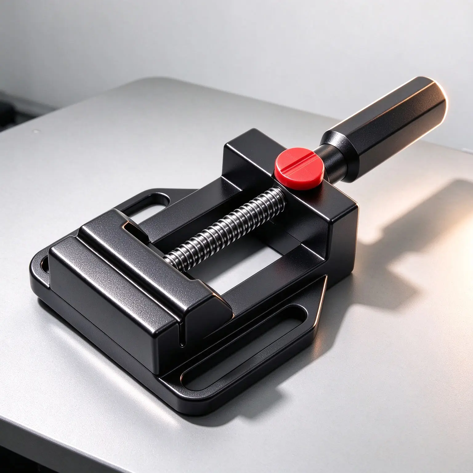 High Precision QGG Parallel Jaw Vise Manual Screw Flat Tongs For CNC Milling Grinding Workholding Fixture