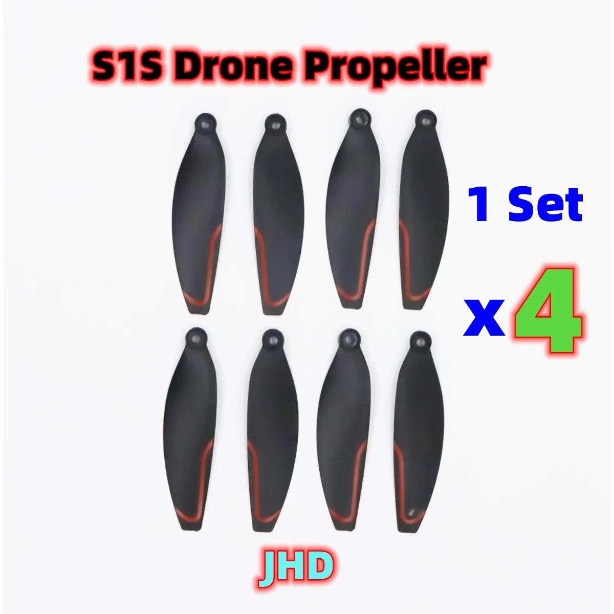 JHD Original S1S Drone Propellers With Screwed Spare Part S1S Mini Paddles Drone Replacement Accessories Parts S1S Blade