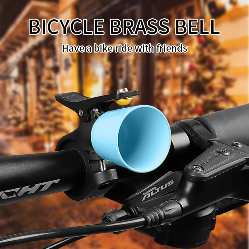 ESLNF-timbre de ciclismo Mini timbre de bicicleta de latón Retro para bicicletas de carretera, bicicletas de montaña, Scooters para niños, bocina, timbre de bicicleta