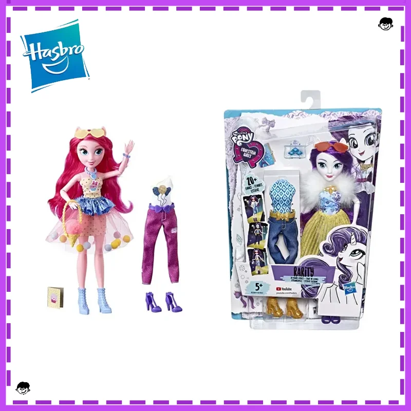 

Hasbro My Little Pony Malaysian Girl Luxury Action Figures Model Genuine Anime Figures Doll Suit Girls Play Gifts Toys