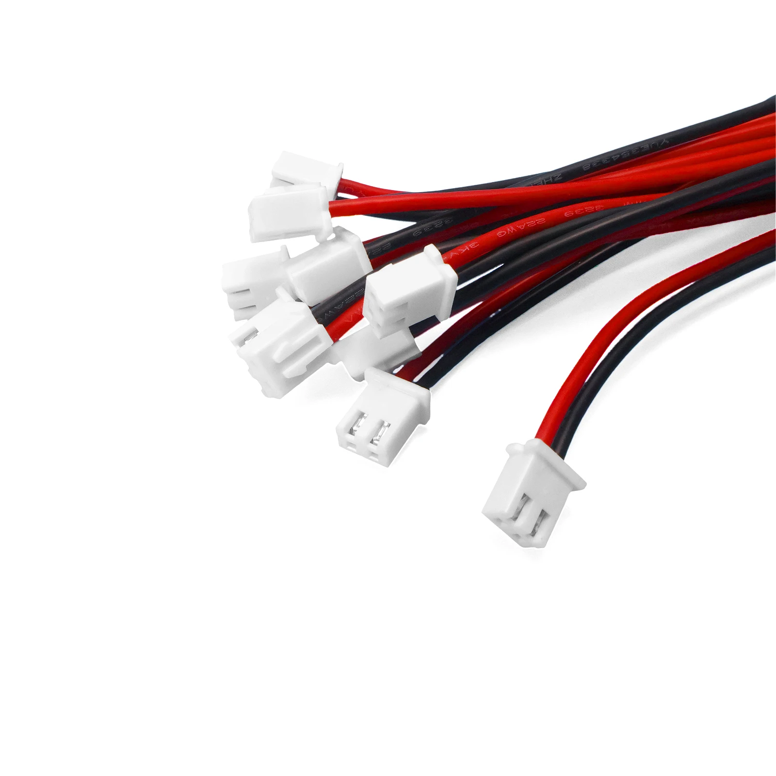 5 Stück/Set 1S-8S Lipo-Akku-Balancekabel JST XH2.54 22AWG 20cm Silikonkabel 16-adrig Reines Kupfer für IMAX B6 B6AC Großhandel – Detail 6