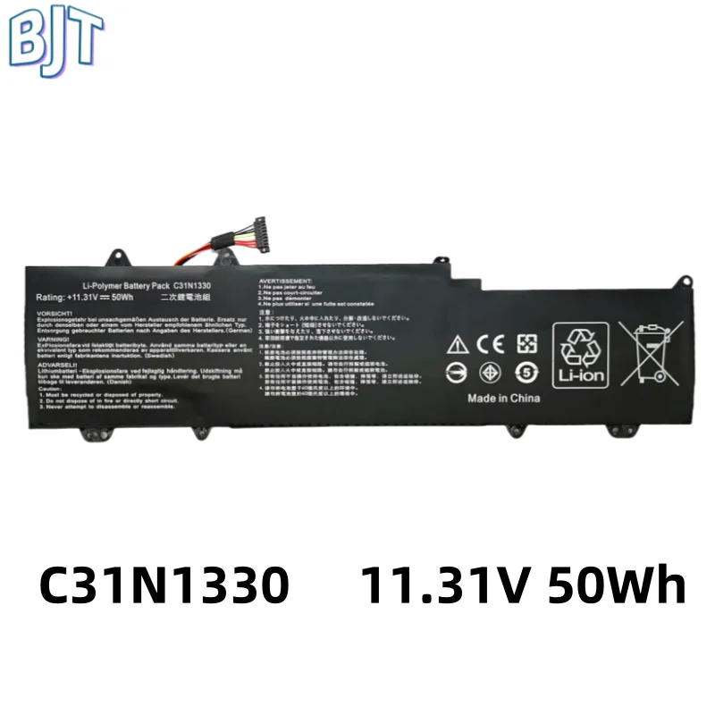 New 6Cell C31N1330 Laptop Battery 11.31V 50Wh for Asus Zenbook UX32LA UX32L UX32LN-R4053H UX32LA-R3048H 0B200-00070200 C31Po95