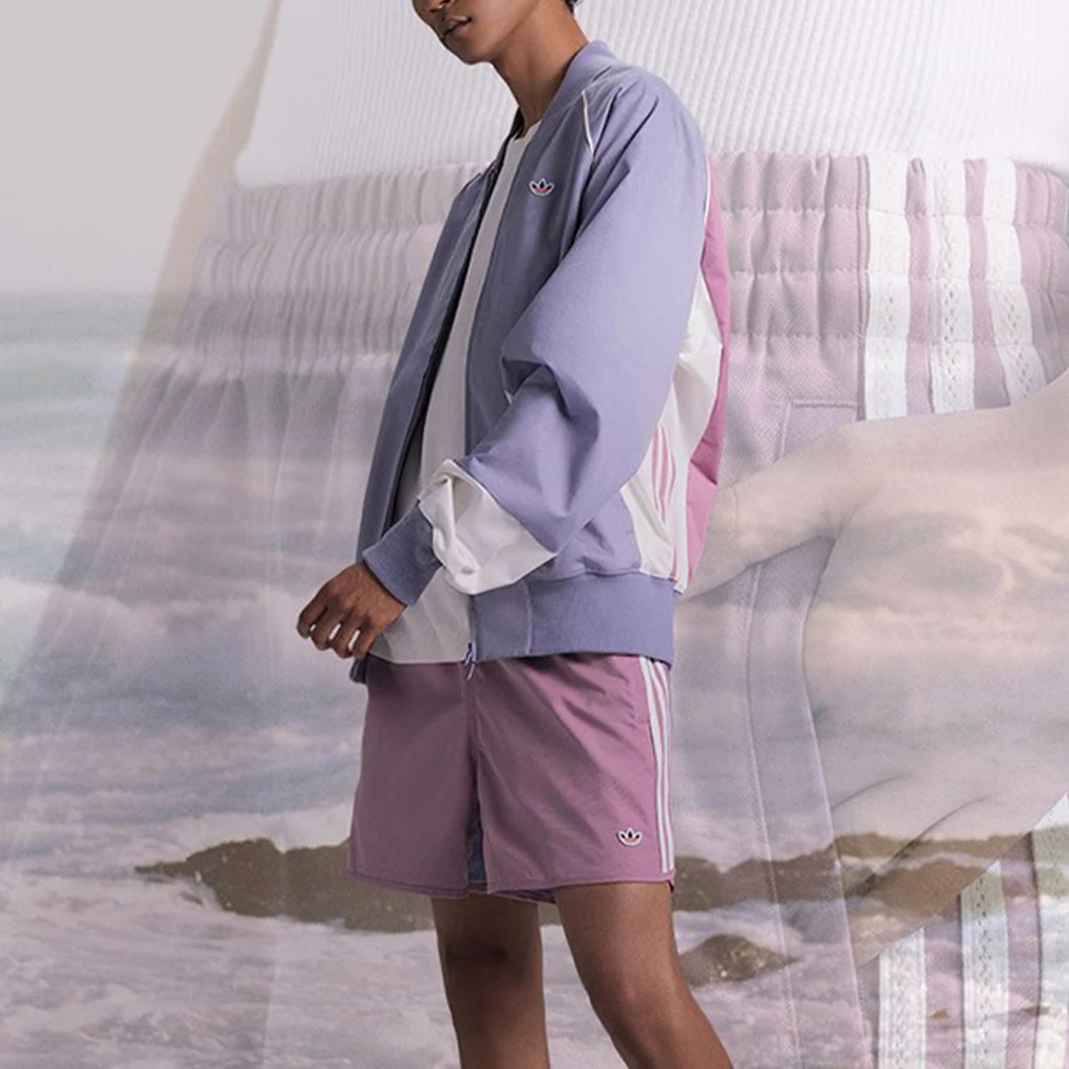 

Adidas genuine clover unisex loose and simple trendy shorts JF3151