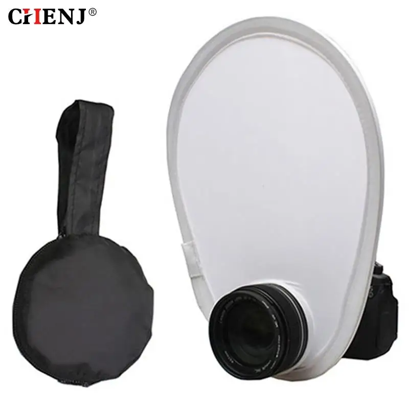 Photography Flash Lens Diffuser Reflector Flash Diffuser Softbox For Canon/Nikon/Sony/Olympus DSLR Camera Lenses