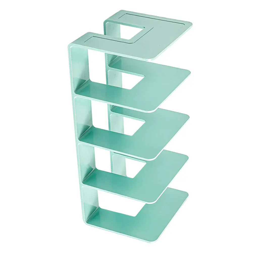 Decorative Bookend Set for Shelves Desk Office Organizing Magazines Files Books Reports Catalogs Mail with Strong Plastic