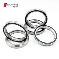 Rodamiento de auriculares para bicicleta de montaña, 1 piezas, MR136, 32,7x41,8x6 MM, 45 ° x 45 °, rodamientos de manga de cuenco delantero, ACB3039