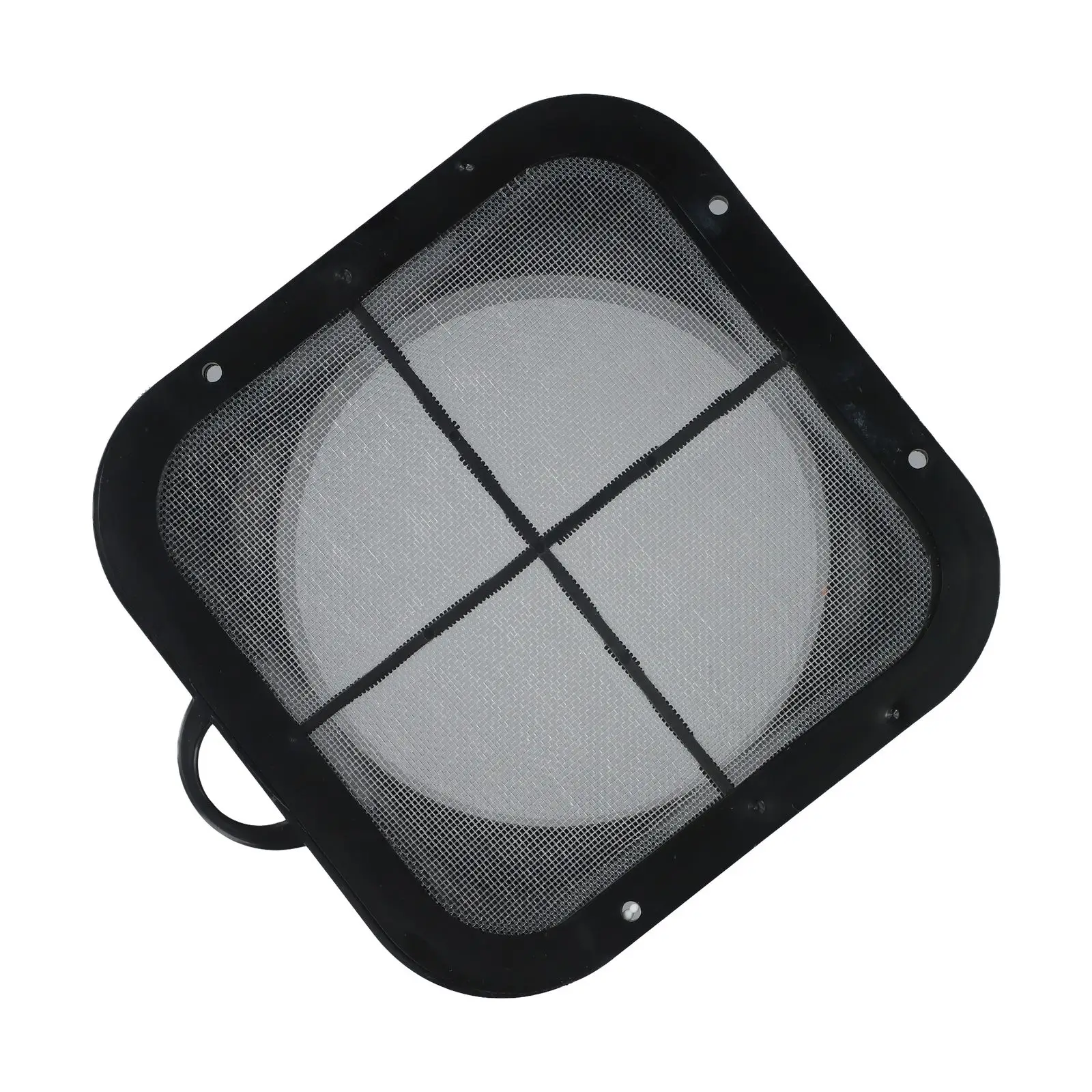 Hose Connector ABS Flange Duct Fan For Home Ventilation Enhanced Indoor Air Quality Filter Included Long-lasting ABS