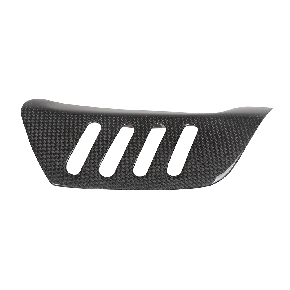 오토바이 탄소 섬유 배기 커버, 머플러 페어링 가드, 두카티 848 1098, 70mm