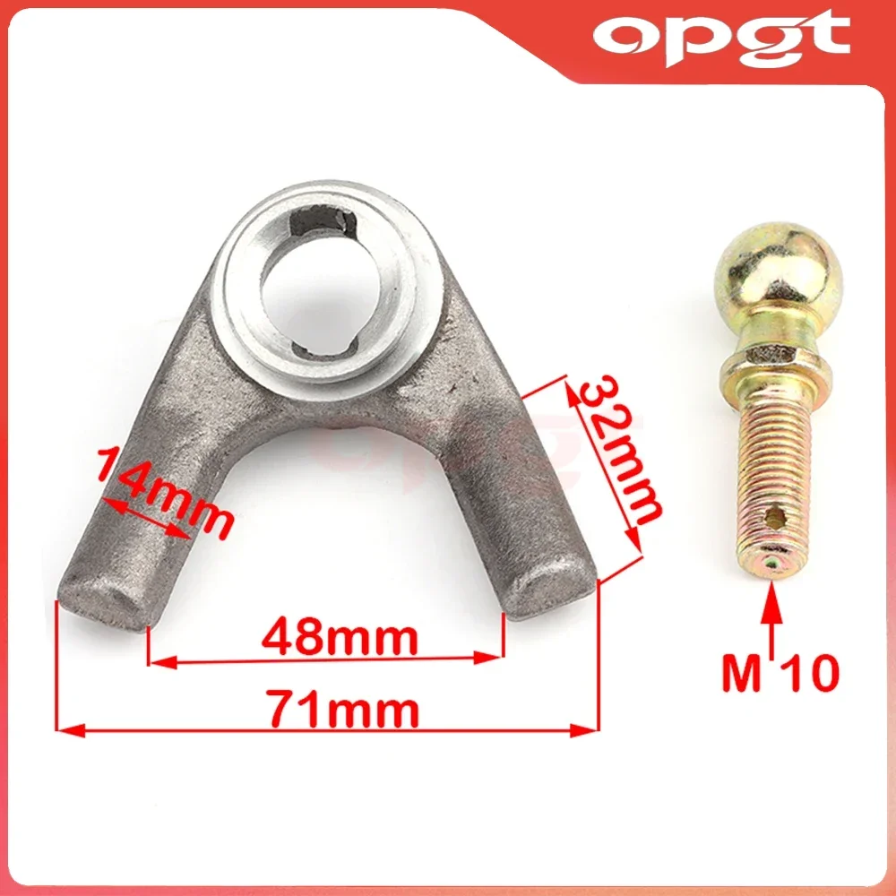 

Комплект шарового шарнира поворотного рычага OPGT M10, подходит для китайского 50cc 70cc 90cc 110cc 125cc 150cc ATV UTV Go Kart Buggy Quad Bike Замена P
