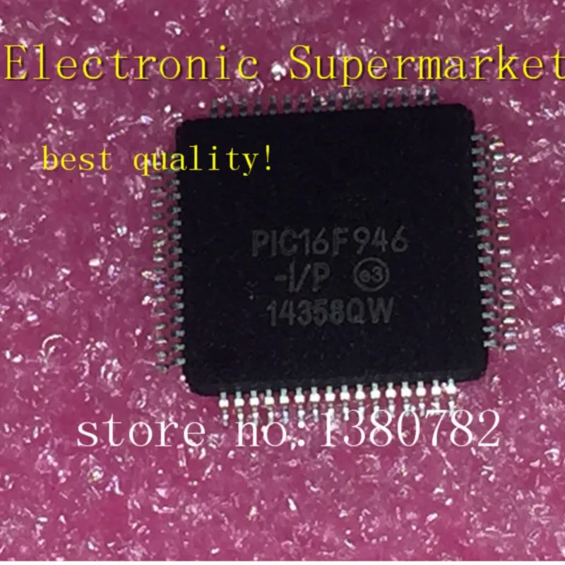 

Free Shipping 10pcs/lots PIC16F946-I/PT PIC16F946 TQFP-64 New original IC In stock!