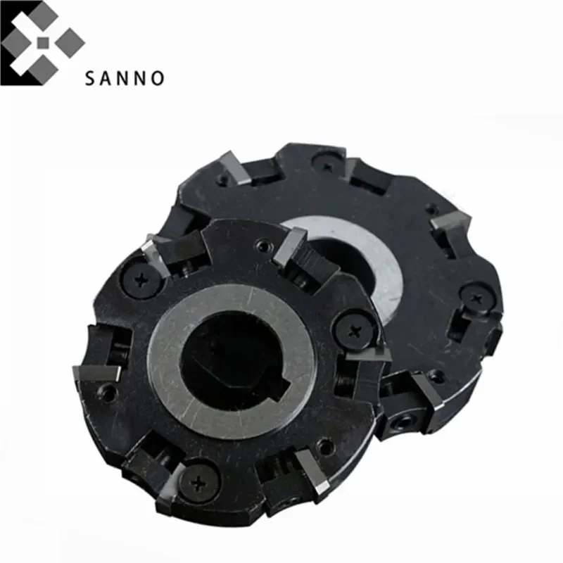 Two Sides Face Milling Cutter Disc 100 125 160 200 250 315mm Indexable Slot Grooving Mills Dies