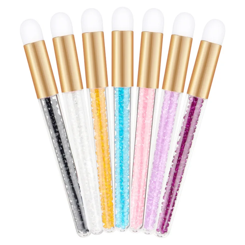 1 قطعة ملحقات رمش تنظيف فرش ظلال العيون فرشاة دودة القز فرشاة غسل الأنف فرشاة تنظيف المسام القلم فرشاة للمكياج أدوات