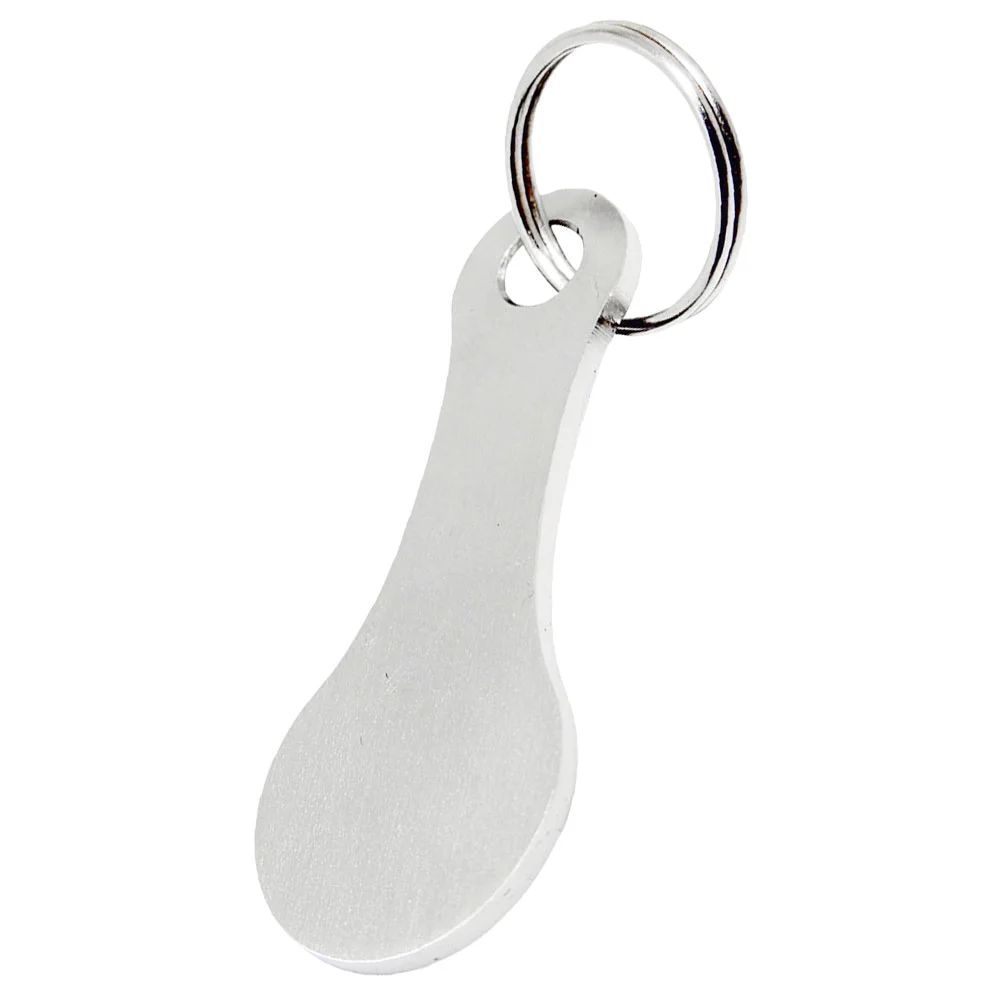 Cart Token Portable Key Ring Wagons of The Lid Shopping Quarter Holder Keychain Rings Pendant