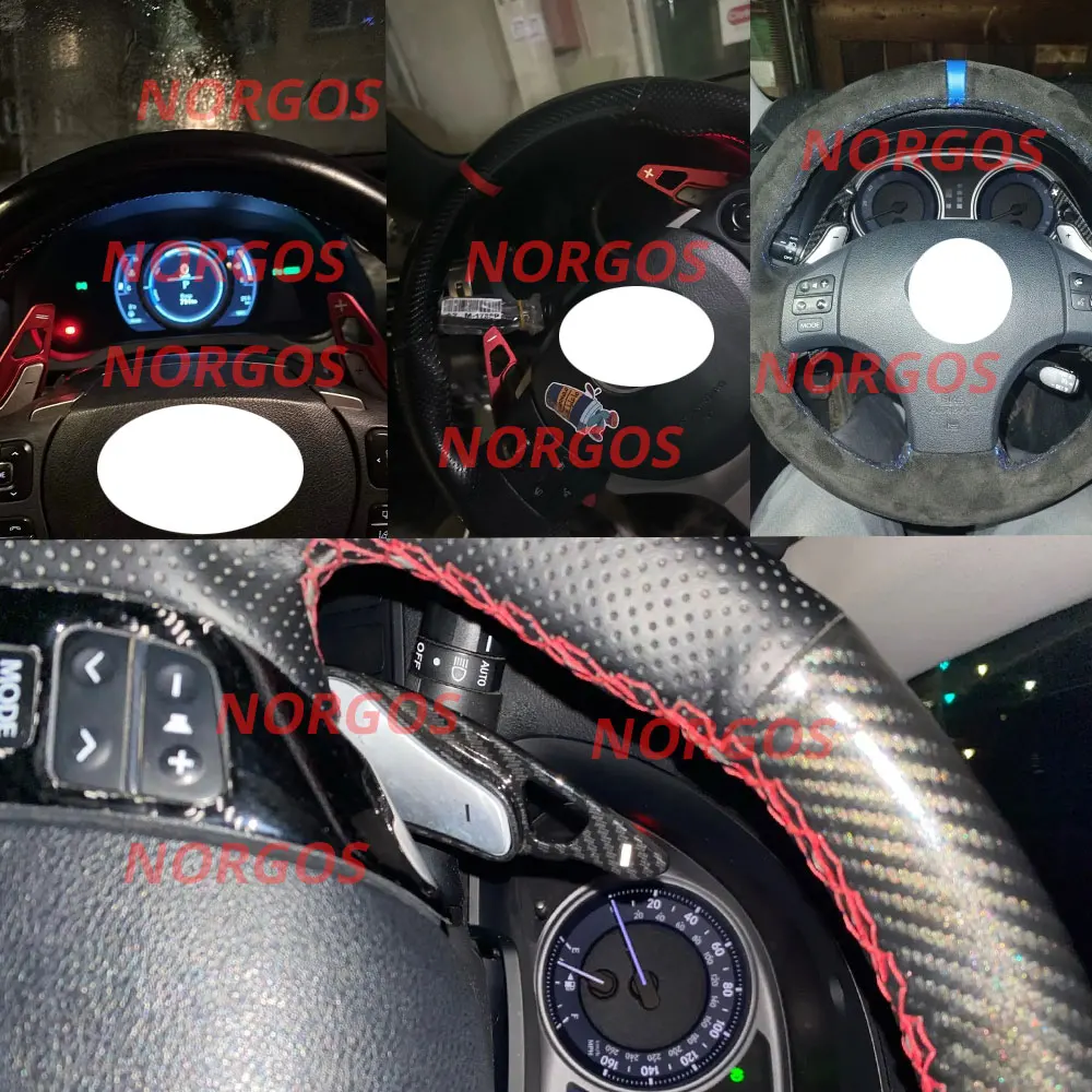 De Fibra De Carbono Volante De Carro Paddle Extensão Shifters, Shift Paddle para Lexus NX RC É NX200T IS200T 300H