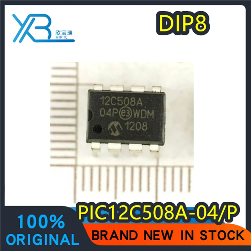 

(5/50 pieces) PIC12C508A-04/P PIC12C508A 12C508 New Original Microcontroller DIP8 In Stock Fast Shipping