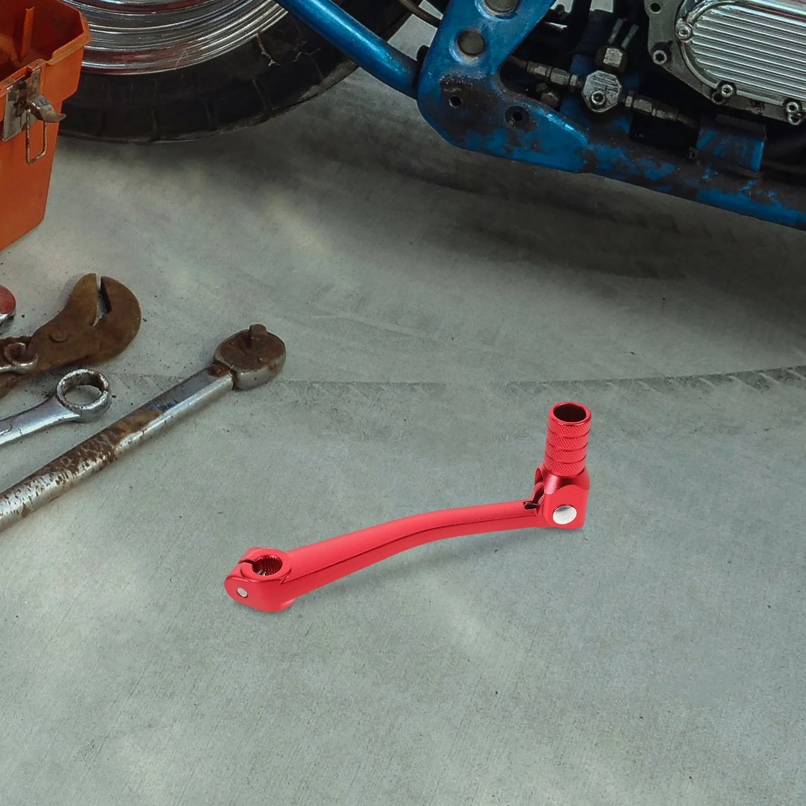 

Motorcycle Gear Shifter Lever Aluminum Foot Pedal Smooth Shifting Replacement For Motorbike Heel Toe Shifter Gear Shift