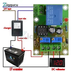 Scheda di controllo della ricarica della batteria a 1 canale 12V XH-M601 pannello di controllo dell'alimentazione del caricatore intelligente modulo di alimentazione di ricarica automatica