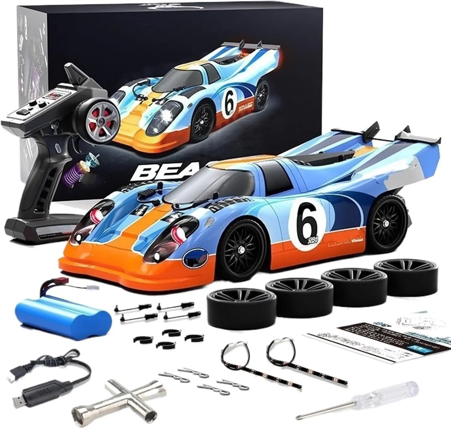 

1:16 Adult 4WD High Speed Drift Off-Road Climbing (PRO Carbon Brush Version)(PRO Brushless Version), 116