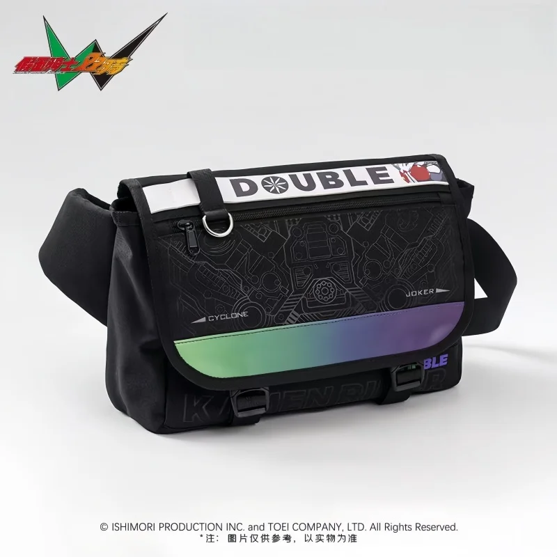 

Kamen Rider W сумка на одно плечо для путешествий и прогулок, многослойная сумка через плечо для хранения, рюкзак большой вместимости, праздничные подарки